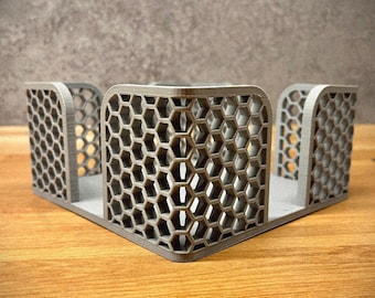 Napkin Holder Decorative Kitchen Accessory 3D Printing - Blender Modeling - BambuLab - Limited Edition Collectible File, Only Few Left