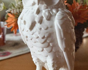 Harry Potter Hedwig The Owl Figure Statue 3D Printing - Blender Modeling - BambuLab - Limited Edition Collectible Prop, Only Few Left