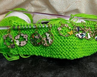 Quiet Menagerie Stitch Markers