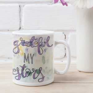I am grateful for my Ancestors - 11oz White Ceramic Mug - Lucumi, Santeria, Ifa, Yoruba