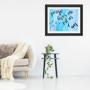 Jemoja loves me just as I am - Original Art PRINT - Yemaya - Orisha - Yoruba - Isese - Orisa ART