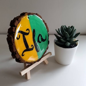 Ifa - Wood Decoration - Wall Hanging - Orisha - Brush Lettering -