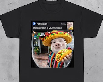 Funny Cinco De Mayo John Pork is Calling Brainrot Meme shirt