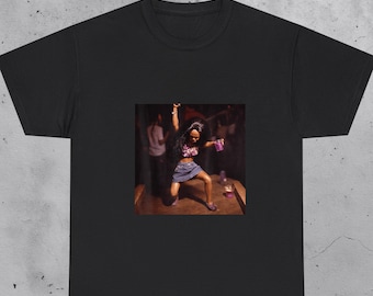 Funny Doll Face Sarcastic Doll Girl Party Drinking Doll Meme Shirt