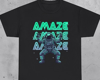 Amaze Amaze, Grumpy Angry Stupid Shirt, Project Hail Mary Rocky Quote Tee, Sci-Fi Book Lover Gift, Funny Space Movie Shirt