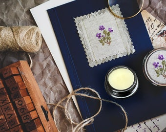 Solid Perfume - Eyre - Perfume Crème Jar -bergamot, lime, lavender, heather, oak moss, amber