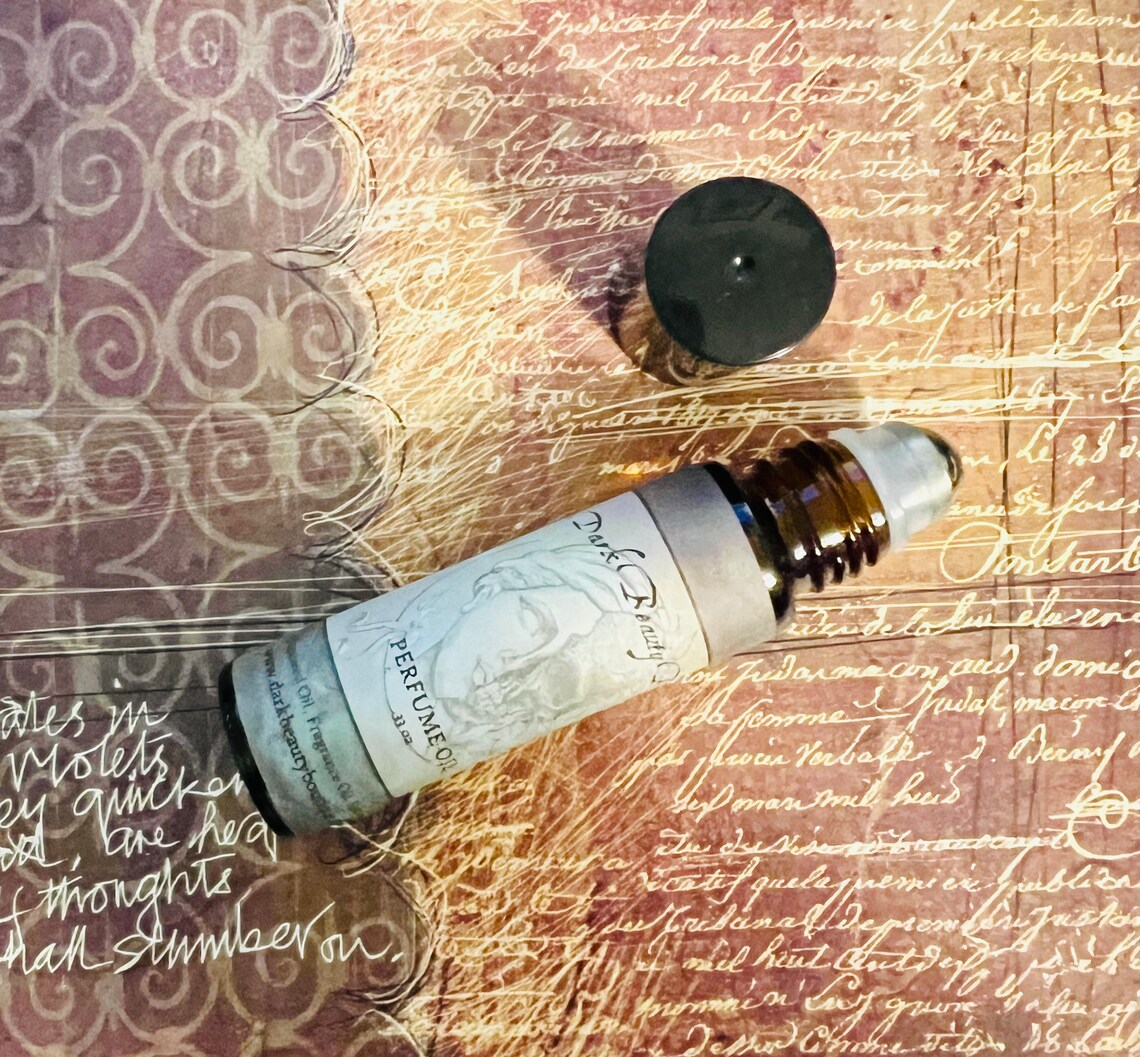Custom Perfume Oil Create Your Own Scent Amber Glass Etsy