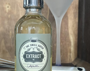 Lemon Extract- 8oz