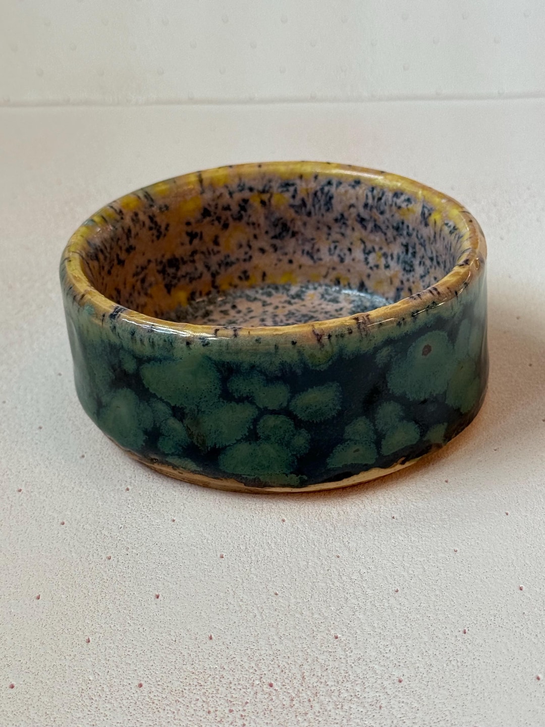 Handmade Ceramic Vessel – Green Float Glaze | Wheel Thrown Pottery - Etsy
