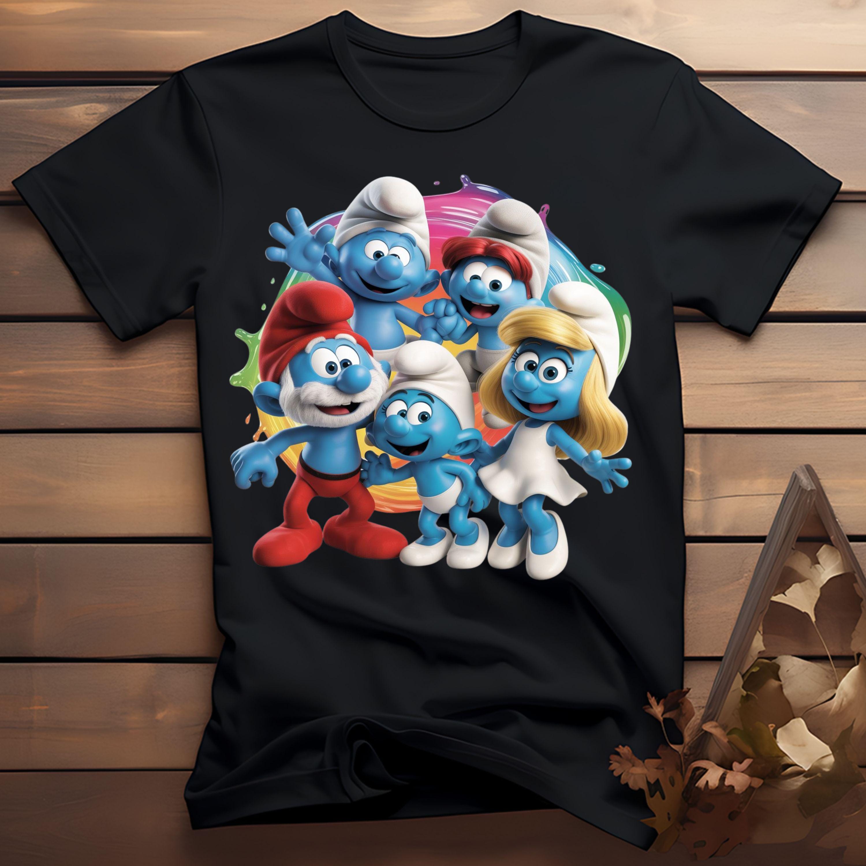 De Smurfen Jongens T-shirt - Leuk blauw Smurfen shirt