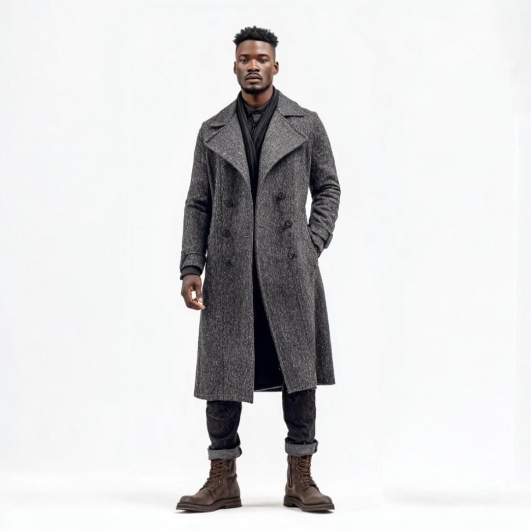 Men's Grey Wool Long Trench Coat Classic Full-length Overcoat for Winter Warm Formal Wool Coat Tailored Business & Casual Outerwear - Etsy Men's Grey Wool Long Trench Coat Classic Full-length Overcoat for Winter Warm Formal Wool Coat Tailored Business & Casual Outerwear - Etsy