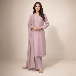 Farshi Shalwar Kameez for Women – Premium Silk Pakistani Designer Suit – Punjabi Patiala Wedding, Nikkah & Festive Wear