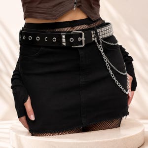Y2k Chain Belt - Etsy