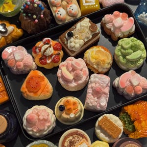 Mystery Box Mini Food Fridge Magnet (10pcs), Kawaii & Realistic Style, Fake Food Kitchen Décor, Blind Box Gift, Fun Gift for Friends image 8
