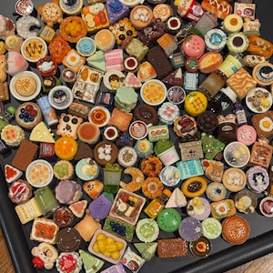 Mystery Box Mini Food Fridge Magnet (10pcs), Kawaii & Realistic Style, Fake Food Kitchen Décor, Blind Box Gift, Fun Gift for Friends image 9