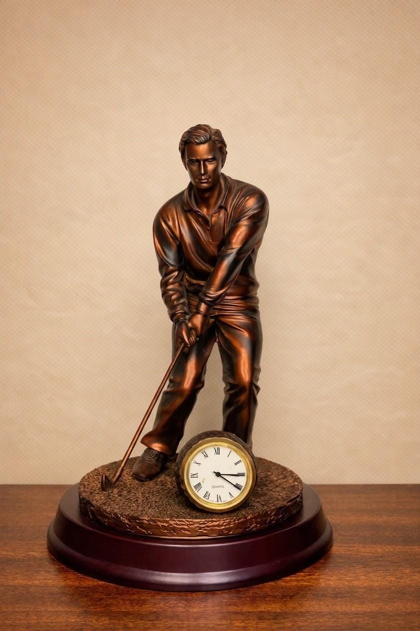 Vintage Golf Statue - Etsy