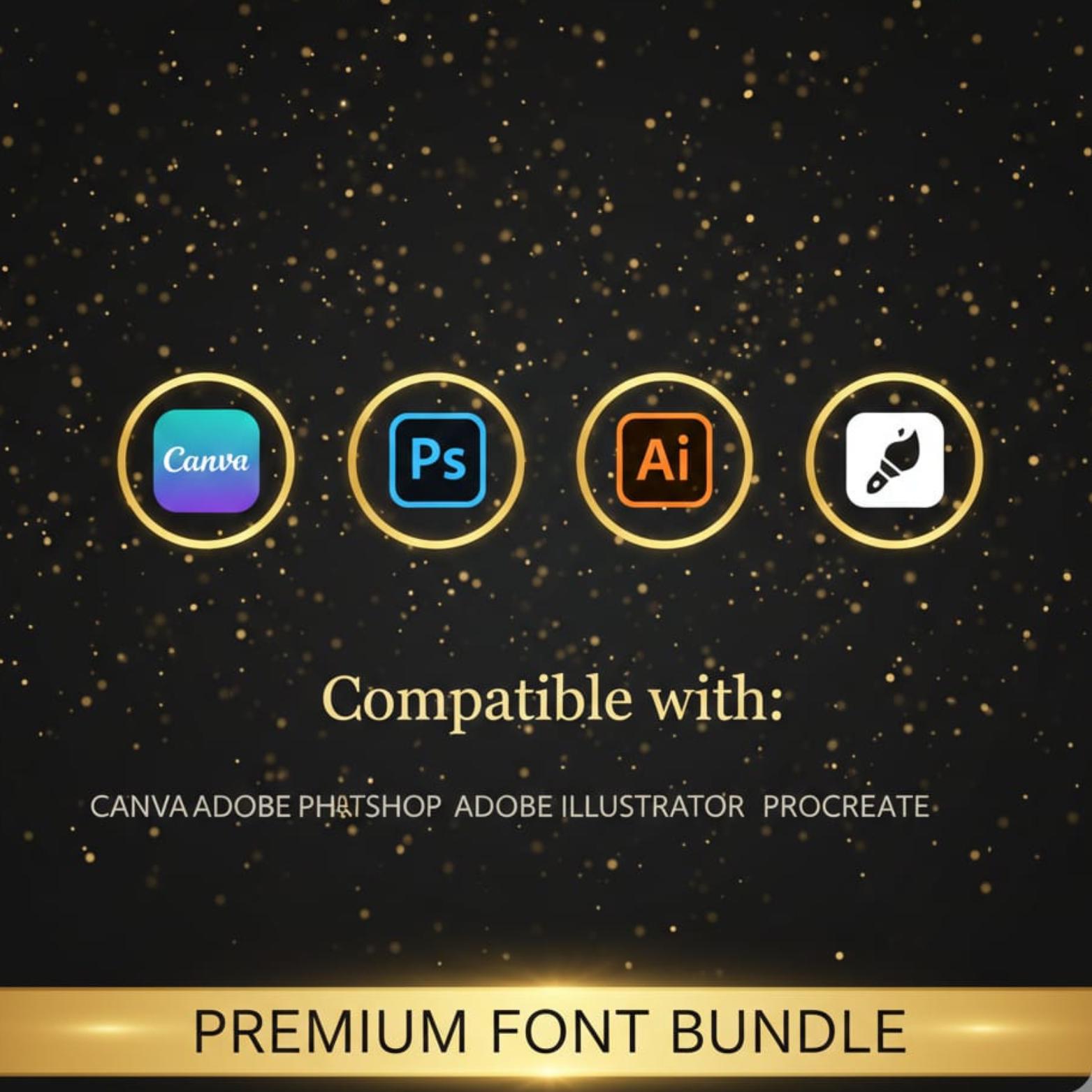 5000+ Font Mega Bundle | OTF & TTF Typeface Collection for Cricut ...