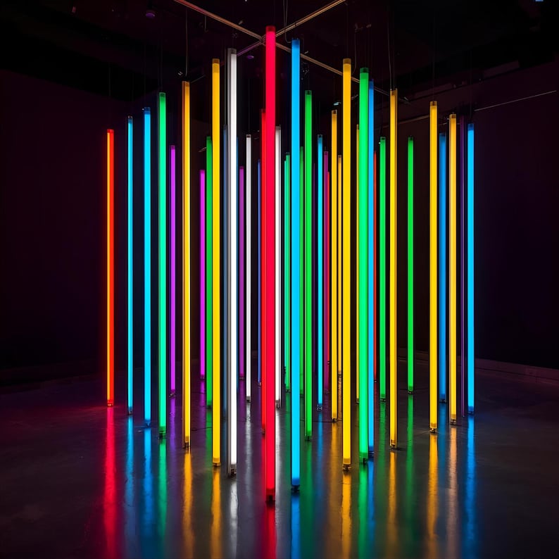 Neon Procreate Brushes & Color Palettes | Neon Glow and Light Effect ...