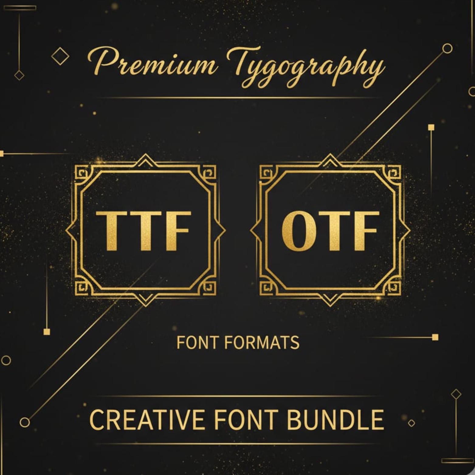 5000+ Font Mega Bundle | OTF & TTF Typeface Collection for Cricut ...