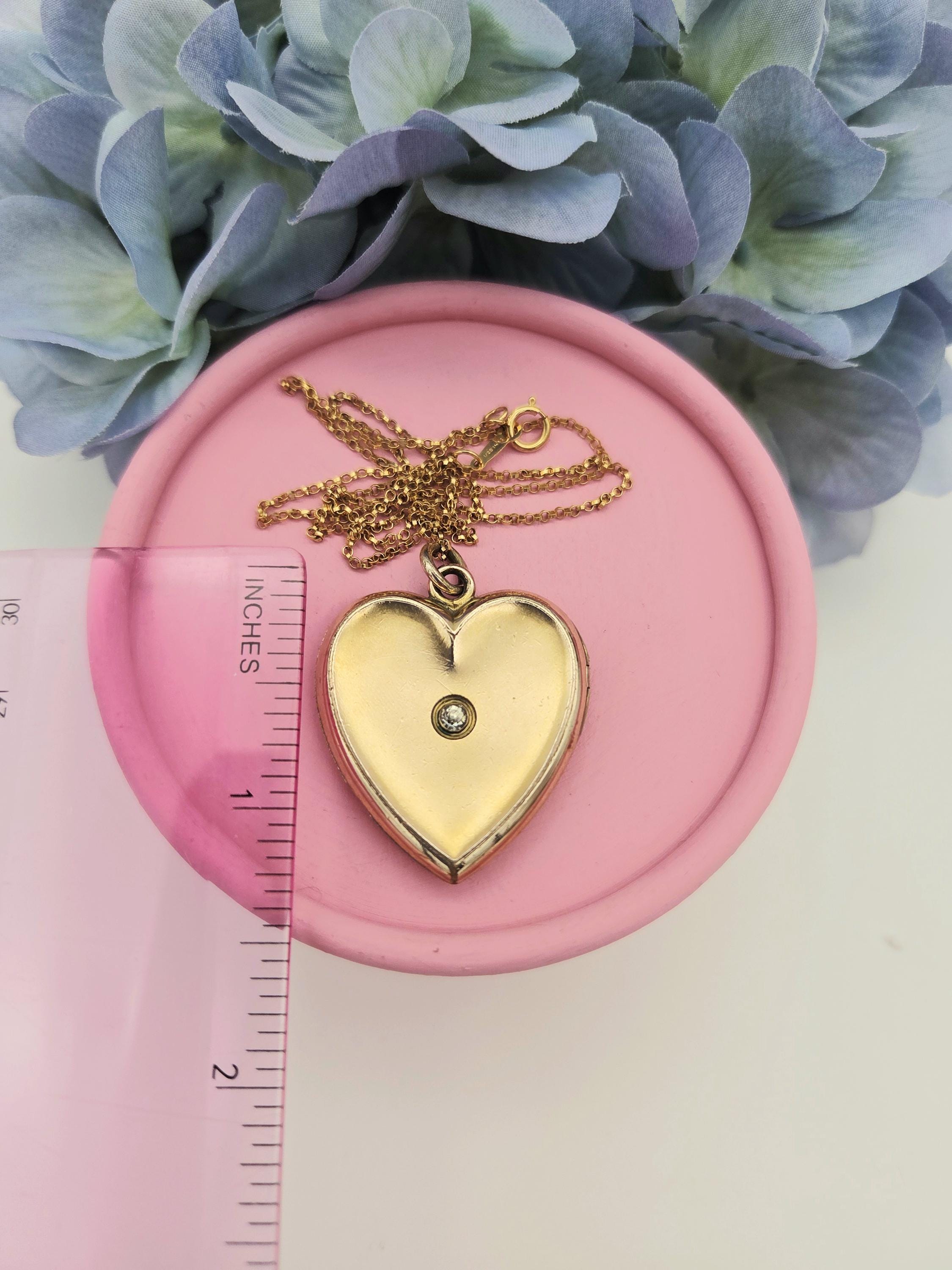 1940s Sweetheart Necklace - Etsy