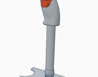 Accesorio de palanca de vuelo para Meta Quest 3: Modelo para impresión 3D (descarga STL)