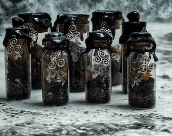 Witch's bottle "Protection" Spell Jar - Magic jar