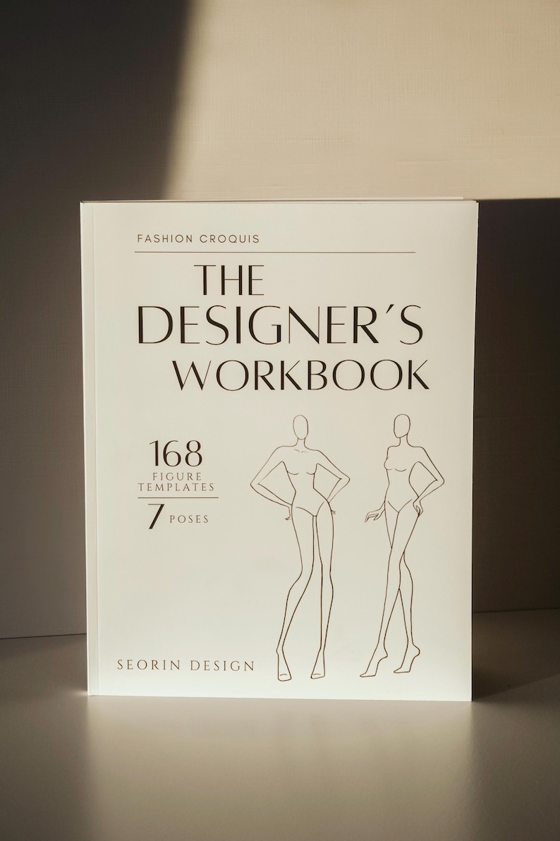 The Designers Workbook | Fashion Illustration Journal | 120 Pages of ...