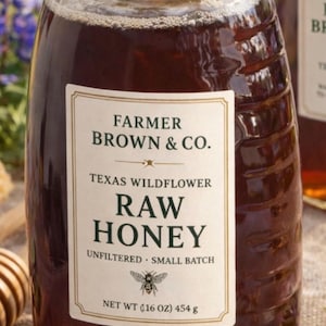 Raw Honey: Texas Wild Flower