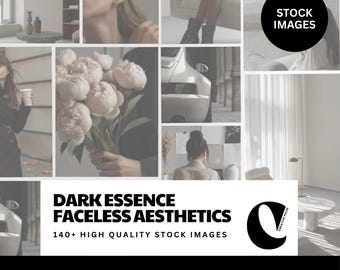 Dark Luxury Stock Photos | Faceless AI Images (PLR + MRR)