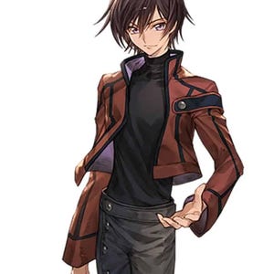 Handemade Code Geass Lelouch Vi Britannia Zero Chaqueta de cuero marrón