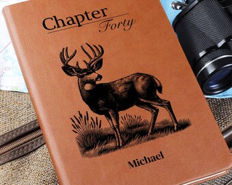 40. Geburtstag Geschenk Mann Sohn Personalisierte Kapitel 40 Leder Journal Custom Freund
