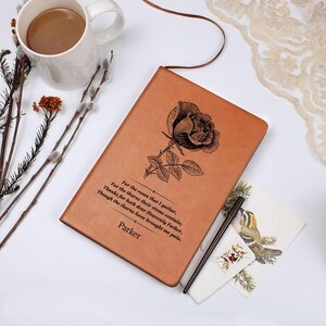 Personalisiertes Dankbarkeit Journal Christliches Geschenk Weihnachten Benutzerdefiniertes Geburtstag Dankbares Notizbuch Bild 9