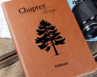 Personalized 60th Birthday Gift Husband Brother Custom Chapter 60 Journal Dad