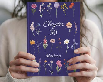 30th Birthday Gift Personalized Chapter 30 Journal