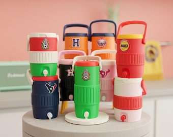 Benutzerdefinierte 3D gedruckte Mini Cooler Cup | Personalisiertes Logo Tailgate Trinkgefäß