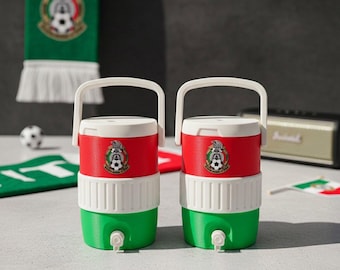 Mexiko Fußball Dosenkühler | El Tri Mini Cooler Cup, Heckklappenuhr, Partygang