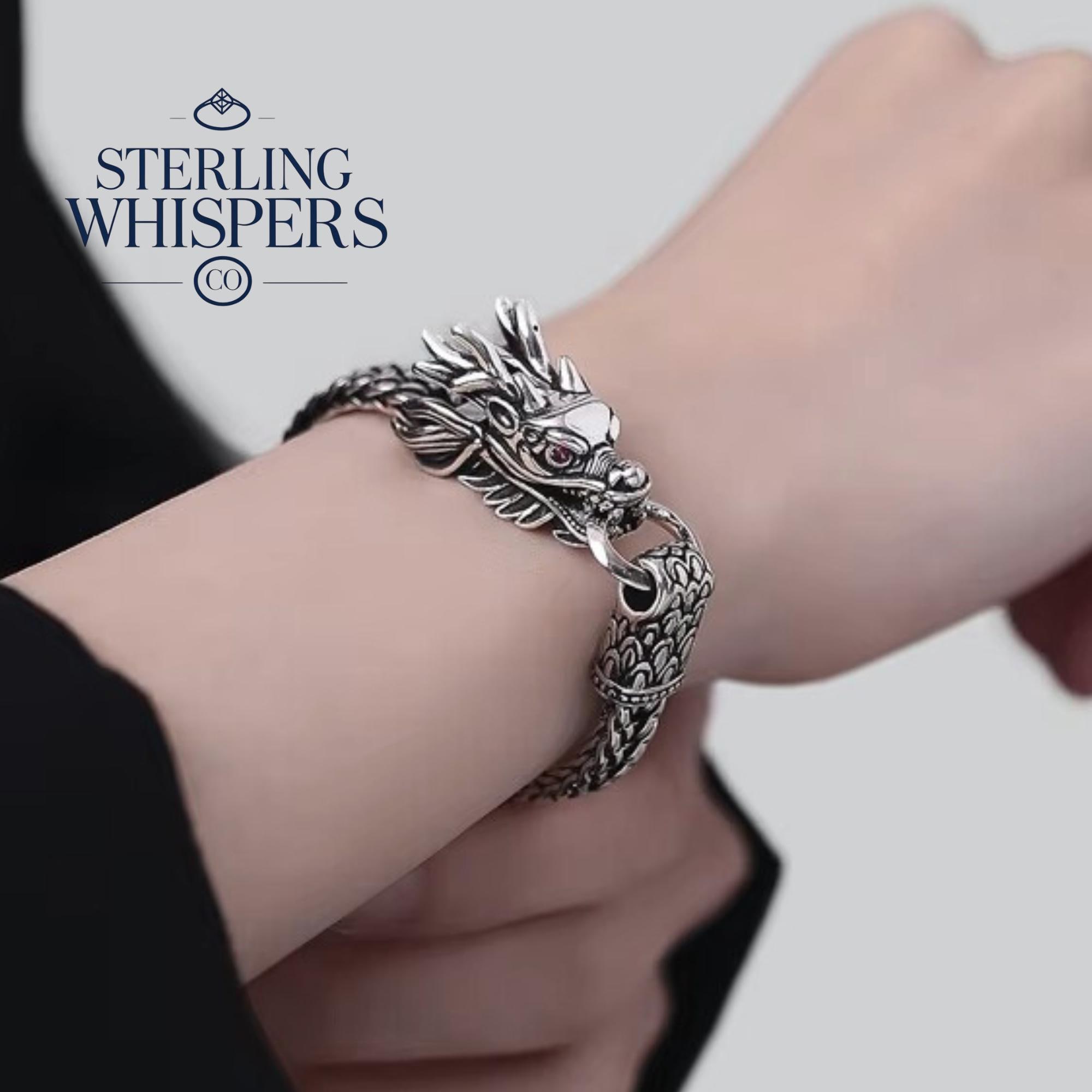 925 Silver Dragon Bracelet – Wholesale Silver Jewellery