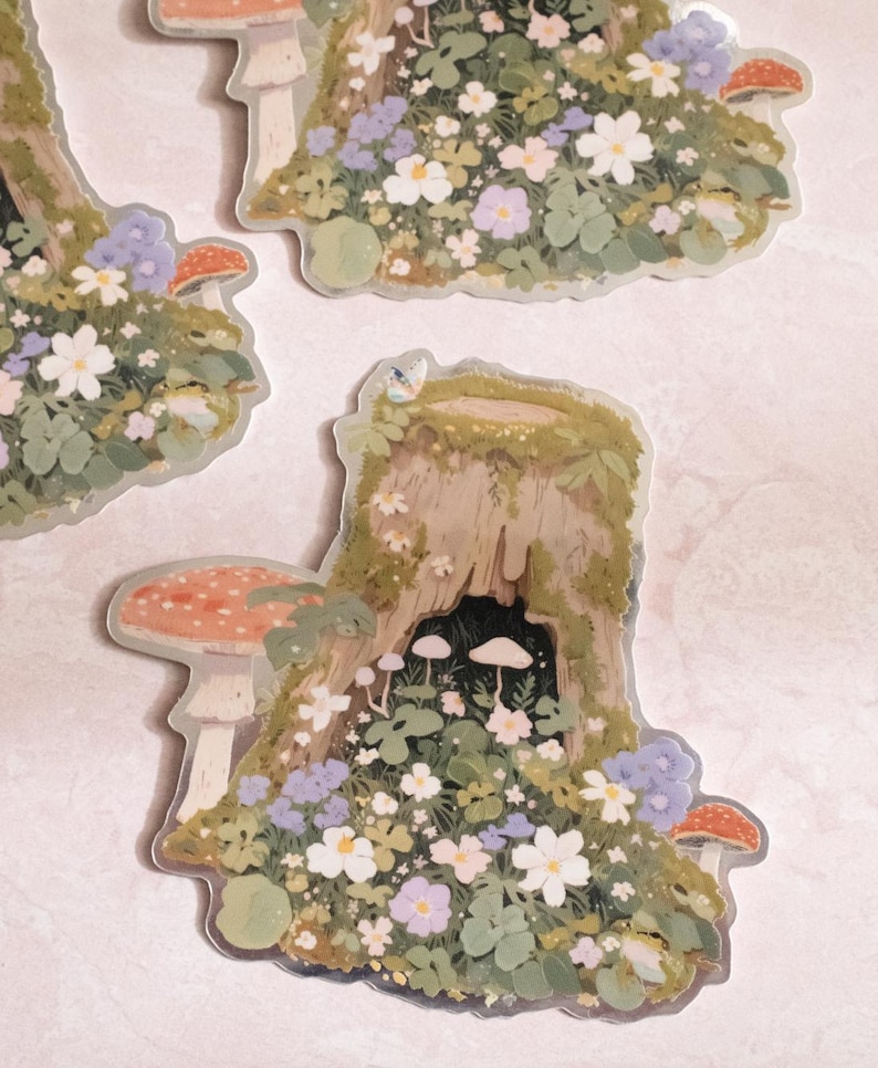 Enchanted Forest Sticker - Etsy