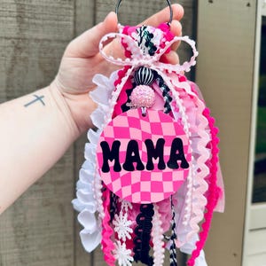 Customizable Mama Bogg Bag Tassel: Sports Team Charm, Rearview Mirror Accessory