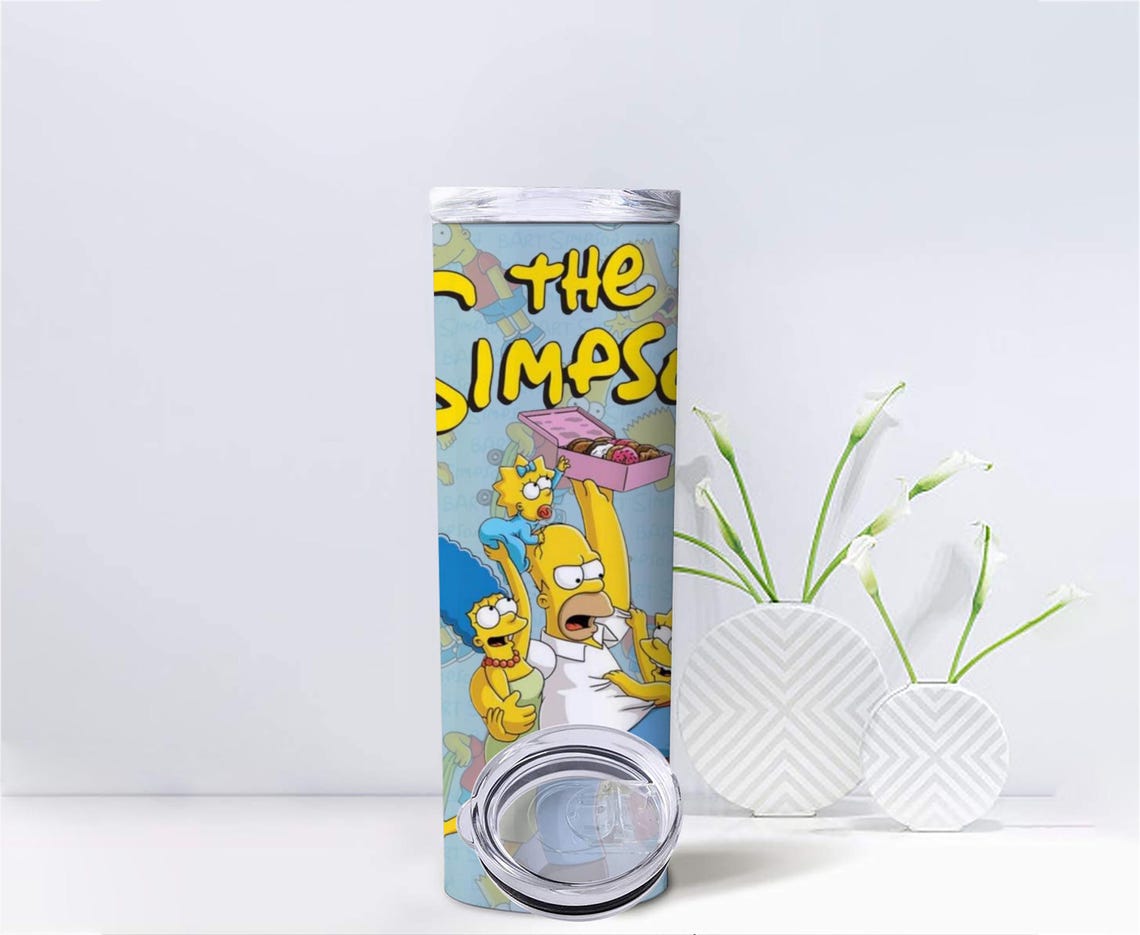 Simpson Mini Wrap Simpson Tumbler Wrap: 20oz,30oz Straight/tapered Skinny Tumbler PNG ...