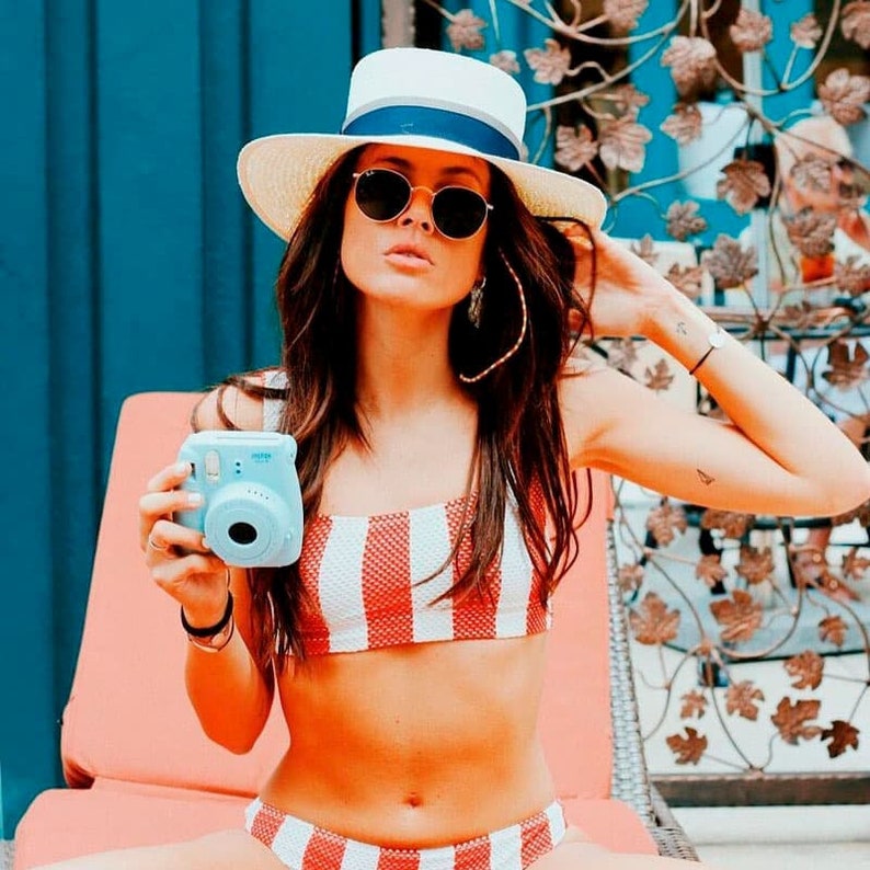 made in Spain Acapulco White hat Straw hat