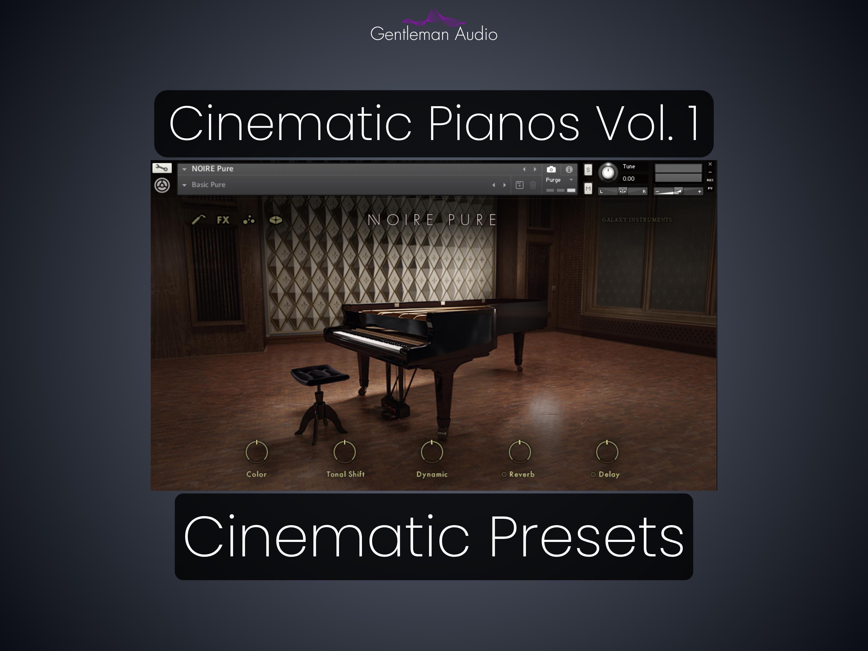 Native Instruments Noire Piano Presets Cinematic Pianos Vol. 1