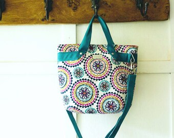 The Fiesta Tote Bag Digital Sewing Pattern by Sewing Patterns by Mrs H - Digital PDF Pattern