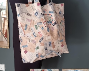 Fold Up Tote - Mini Market Makes PDF Sewing Pattern
