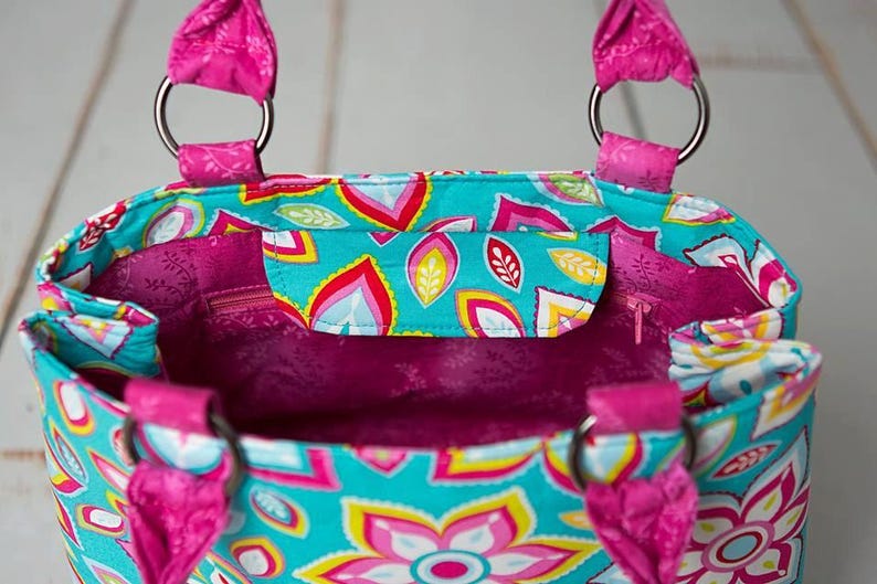 Swoon Patterns: Melody Expandable Tote - Pdf Bag Purse Tote Sewing ...