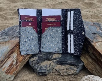 Passport Folio Sewing Pattern: Travel Document Organizer (Digital PDF)