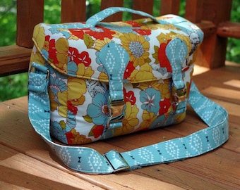 Camille Camera Bag Sewing Pattern: DSLR SLR Handbag (PDF Pattern)
