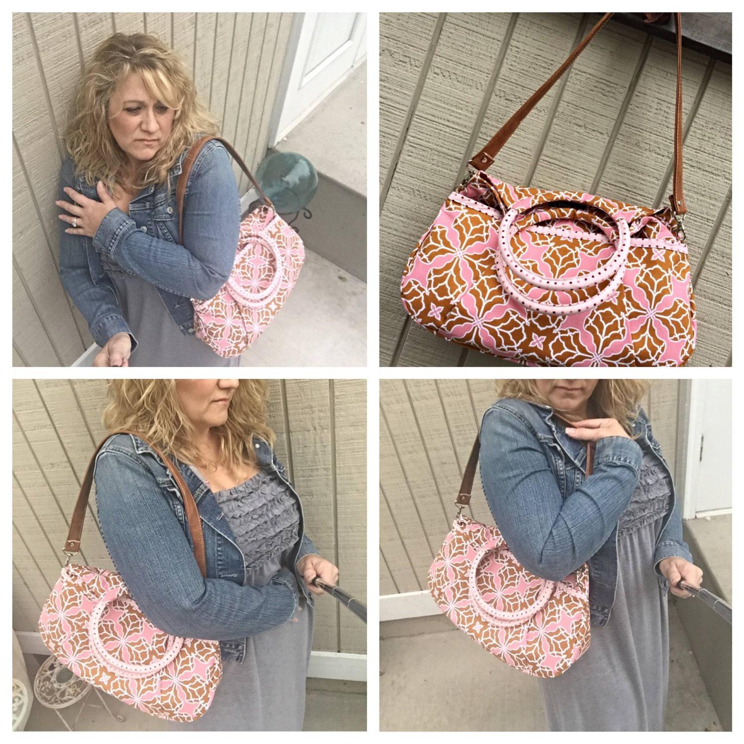 Swoon Patterns: Julie Ring Top Handbag - Pdf Vintage Bag Purse Handbag ...