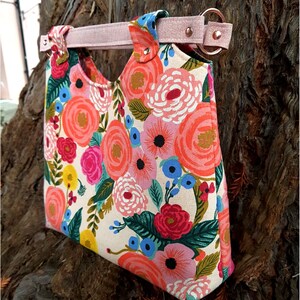 Modello di cucito digitale per la borsa Loopy Lou di Sewing Patterns by Mrs H - Modello PDF digitale