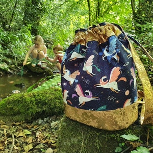 The Duffel Backpack Bag Digital Sewing Pattern by Sewing Patterns by Mrs H - Digital PDF Pattern